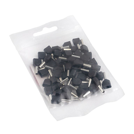 Наконечник НШВИ(2)  1.5-8 штыревой втулочный изолированный двойной (уп 50шт) EKF PROxima Наконечник НШВИ(2)  1.5-8 штыревой втулочный изолированный двойной (уп 50шт) EKF PROxima