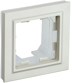 Рамка 1-местная IP44Р У-1-БрКр-44 бежевый BR-M12-44-K10 BRITE  IEK Рамка 1-местная IP44Р У-1-БрКр-44 бежевый BR-M12-44-K10 BRITE  IEK