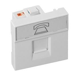 Розетка RJ11 (ширина 2 модуля) E2MT01-134-10 EKF Розетка RJ11 (ширина 2 модуля) E2MT01-134-10 EKF