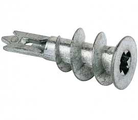 Анкер для гипрока KLA M "DRIVA" металлический с шурупом Sormat 75920 Анкер для гипрока KLA M "DRIVA" металлический с шурупом Sormat 75920