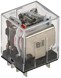 Реле промежуточное РЭК77/3(LY3) с индикацией 10А 230В АC RRP10-3-10-220A-LED IEK Реле промежуточное РЭК77/3(LY3) с индикацией 10А 230В АC RRP10-3-10-220A-LED IEK