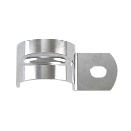 Держатель для труб оцинкованный односторонний, диаметр  19 - 20мм код 53342 DKC Держатель для труб оцинкованный односторонний, диаметр  19 - 20мм код 53342 DKC