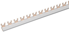 Шина соединительная  FORK для 1-ф нагр. 63А 54 мод. (fork-01-63) EKF Шина соединительная  FORK для 1-ф нагр. 63А 54 мод. (fork-01-63) EKF