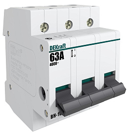 Выключатель нагрузки 3п 20А ВН-102 17009DEK DEKraft SE Выключатель нагрузки 3п 20А ВН-102 17009DEK DEKraft SE