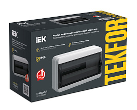 Бокс пластиковый КМПн-18 IP65 навесной TEKFOR черн. прозр. дверь 245х408х153 TF5-KP72-N-18-65-K03-K02 /уп.1шт/ IEK Бокс пластиковый КМПн-18 IP65 навесной TEKFOR черн. прозр. дверь 245х408х153 TF5-KP72-N-18-65-K03-K02 /уп.1шт/ IEK