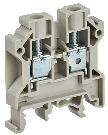 Колодка клеммная CTS 6мм2 серая YCT10-00-K03-006 IEK Колодка клеммная CTS 6мм2 серая YCT10-00-K03-006 IEK