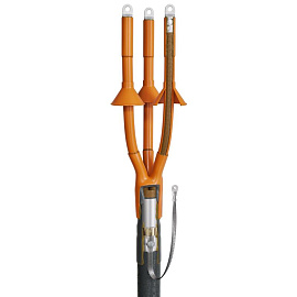 Муфта концевая кабельная 3КНТп -10- 150/240 -Б- (КВТ) Муфта концевая кабельная 3КНТп -10- 150/240 -Б- (КВТ)