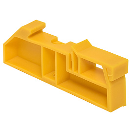 Изолятор на DIN-рейку желтый ak-1-4-y EKF PROxima Изолятор на DIN-рейку желтый ak-1-4-y EKF PROxima