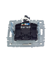 Розетка компьютерная RJ45 кат.5E алюминий мех-м BRITE РК10-БрА BR-K10-1-K47 IEK Розетка компьютерная RJ45 кат.5E алюминий мех-м BRITE РК10-БрА BR-K10-1-K47 IEK