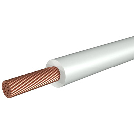 Провод ПуГВнг(A)-LS 1х 6 белый Дмитров-кабель Провод ПуГВнг(A)-LS 1х 6 белый Дмитров-кабель