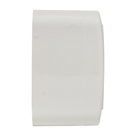 Розетка одинарная Минск открытой установки с заземлением без шторок 16А в сборе белый EGR16-028-10 EKF Розетка одинарная Минск открытой установки с заземлением без шторок 16А в сборе белый EGR16-028-10 EKF