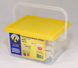 Дюбель-гвоздь 6х60  потай. бортик КМП KMP037 Дюбель-гвоздь 6х60  потай. бортик КМП KMP037