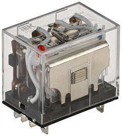 Реле РЭК77/4(LY4) с индикацией 10А 12В DC IEK Реле РЭК77/4(LY4) с индикацией 10А 12В DC IEK