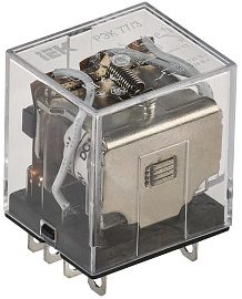 Реле промежуточное РЭК77/3(LY3) 10А 12В DC (RRP10-3-10-012D) IEK Реле промежуточное РЭК77/3(LY3) 10А 12В DC (RRP10-3-10-012D) IEK