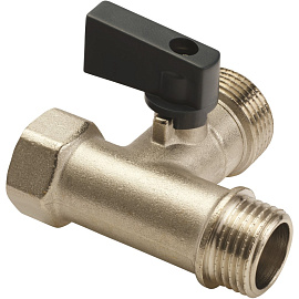 Кран для подключения стиральных/посудомоечных машин трехпроходной 1/2"x3/4"x1/2" ВР/НР/НР AQUALINK 01175 Кран для подключения стиральных/посудомоечных машин трехпроходной 1/2"x3/4"x1/2" ВР/НР/НР AQUALINK 01175