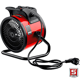 Обогреватель-электротепловентилятор (пушка) ТПК-3Р 3 кВт ЗУБР Обогреватель-электротепловентилятор (пушка) ТПК-3Р 3 кВт ЗУБР