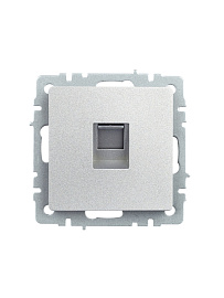 Розетка компьютерная RJ45 кат.5E алюминий мех-м BRITE РК10-БрА BR-K10-1-K47 IEK Розетка компьютерная RJ45 кат.5E алюминий мех-м BRITE РК10-БрА BR-K10-1-K47 IEK