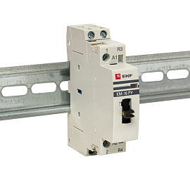 Контактор модульный КМ РУ 16А 2NO (1 мод.) km-1m-16-20 EKF PROxima Контактор модульный КМ РУ 16А 2NO (1 мод.) km-1m-16-20 EKF PROxima