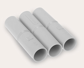 Муфта для жестких труб D40  PR13.0003 Промрукав Муфта для жестких труб D40  PR13.0003 Промрукав