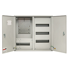 Щит ЩРУ-3н-48зо(ЩРУН 3/48 двухдверный IP31) замок, окно  580х620х165 (ВхШхГ) mb23-3/48-2 EKF Щит ЩРУ-3н-48зо(ЩРУН 3/48 двухдверный IP31) замок, окно  580х620х165 (ВхШхГ) mb23-3/48-2 EKF