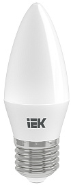 Лампа светодиодная    7Вт Е27 C35 4000К 630Лм матовая 230В Свеча ECO LLE-C35-7-230-40-Е27 IEK Лампа светодиодная    7Вт Е27 C35 4000К 630Лм матовая 230В Свеча ECO LLE-C35-7-230-40-Е27 IEK