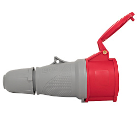 Розетка переносная 224 3P+PE 32А 380В IP44 PROXIMA ps-224-32-380-PRO EKF Розетка переносная 224 3P+PE 32А 380В IP44 PROXIMA ps-224-32-380-PRO EKF