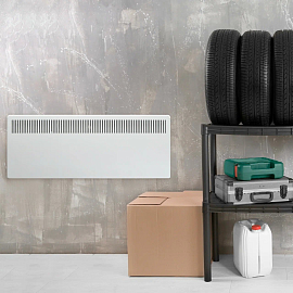 Конвектор с механическим термостатом - Lamken -мощность 1000Вт с вертикальной решеткой и кабелем 1,8м - белый 230504 Legrand Конвектор с механическим термостатом - Lamken -мощность 1000Вт с вертикальной решеткой и кабелем 1,8м - белый 230504 Legrand