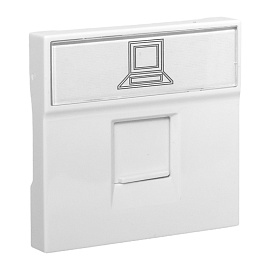 Розетка RJ45 кат. 5e, 2 модуля EKF Розетка RJ45 кат. 5e, 2 модуля EKF