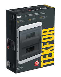 Бокс пластиковый ЩРВ-П-24 IP41 встраив. TEKFOR черн. прозр. дверь 385х290х102 TF5-KP12-V-24-41-K01-K03 /уп.1шт/ IEK Бокс пластиковый ЩРВ-П-24 IP41 встраив. TEKFOR черн. прозр. дверь 385х290х102 TF5-KP12-V-24-41-K01-K03 /уп.1шт/ IEK