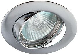Светильник светодиодный KL1A CH литой простой пов. MR16,12V/220V, 50W хром  ( 104S CH  ST-16002 CH  )C0043656 ЭРА Светильник светодиодный KL1A CH литой простой пов. MR16,12V/220V, 50W хром  ( 104S CH  ST-16002 CH  )C0043656 ЭРА