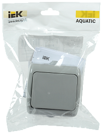 Выключатель одноклавишный ВС-20-1-0-A AQUATIC открытой установки 10А IP54 EVA10-K03-10-54 IEK Выключатель одноклавишный ВС-20-1-0-A AQUATIC открытой установки 10А IP54 EVA10-K03-10-54 IEK