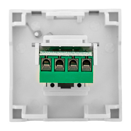 Розетка RJ11 (ширина 2 модуля) E2MT01-134-10 EKF Розетка RJ11 (ширина 2 модуля) E2MT01-134-10 EKF