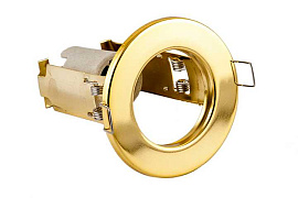 Светильник точечный НВБ 100-400 золото Д80мм  IP20 Светильник точечный НВБ 100-400 золото Д80мм  IP20
