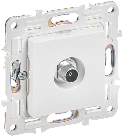 Розетка TV оконечная SK-A12W арктический белый SKANDY SK-A10-O-K01 IEK Розетка TV оконечная SK-A12W арктический белый SKANDY SK-A10-O-K01 IEK