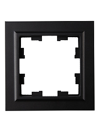 Рамка 1-местная IP44 РУ-1-БрЧ-44 черный BR-M12-44-K02 BRITE  IEK Рамка 1-местная IP44 РУ-1-БрЧ-44 черный BR-M12-44-K02 BRITE  IEK