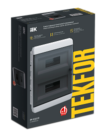 Бокс пластиковый ЩРВ-П-24 IP41 встраив. TEKFOR черн. прозр. дверь 385х290х102 TF5-KP12-V-24-41-K01-K03 /уп.1шт/ IEK Бокс пластиковый ЩРВ-П-24 IP41 встраив. TEKFOR черн. прозр. дверь 385х290х102 TF5-KP12-V-24-41-K01-K03 /уп.1шт/ IEK