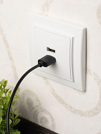 Розетка 2 USB Минск скрытой установки 2,1А+2,1А в сборе белый ERR-2 USB-100 EKF Розетка 2 USB Минск скрытой установки 2,1А+2,1А в сборе белый ERR-2 USB-100 EKF