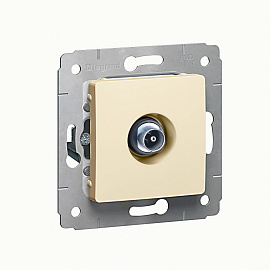 Розетка TV телевизионная Cariva 1.5dB звезда слоновая кость 773778 Legrand Розетка TV телевизионная Cariva 1.5dB звезда слоновая кость 773778 Legrand