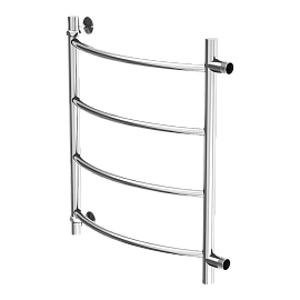 Полотенцесушитель водяной Лесенка Уют 500x500 G1" межосевое боковое подключение на 320мм 4 перекладины ВПБ-23-06 117-5615 Элит-Металл Полотенцесушитель водяной Лесенка Уют 500x500 G1" межосевое боковое подключение на 320мм 4 перекладины ВПБ-23-06 117-5615 Элит-Металл