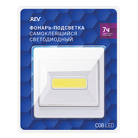 Фонарь светодиодный подсветка Pushlight, COB 3 Вт, бат. 3xAAA,   "накладной выключатель" 29103 9 REV Фонарь светодиодный подсветка Pushlight, COB 3 Вт, бат. 3xAAA,   "накладной выключатель" 29103 9 REV