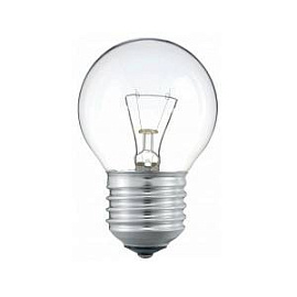 Лампа накаливания декоративная шар 60Вт Е27 прозрачная (ДШ 220-230-60, ГУП "Лисма") Лампа накаливания декоративная шар 60Вт Е27 прозрачная (ДШ 220-230-60, ГУП "Лисма")