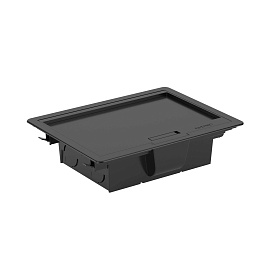 Лючок напольный 12 модулей In-liner Front черный RAL 9005 88012 DKC Лючок напольный 12 модулей In-liner Front черный RAL 9005 88012 DKC