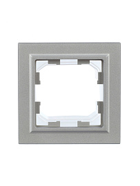 Рамка одноместная IP44 РУ-1-БрА-44 алюминий BRITE  BR-M12-44-K47 IEK Рамка одноместная IP44 РУ-1-БрА-44 алюминий BRITE  BR-M12-44-K47 IEK