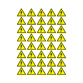 Наклейка знак электробезопасности «Опасность поражения электротоком» 50х50х50 мм 56-0006-2 REXANT Наклейка знак электробезопасности «Опасность поражения электротоком» 50х50х50 мм 56-0006-2 REXANT