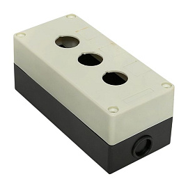Корпус  КП103 пластиковый 3 кнопки белый (cpb-103-w) EKF Корпус  КП103 пластиковый 3 кнопки белый (cpb-103-w) EKF