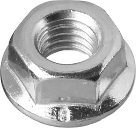Гайка шестигр. с фланцем кл. пр. 6 DIN 6923 M6 ЗУБР 303630-06 Гайка шестигр. с фланцем кл. пр. 6 DIN 6923 M6 ЗУБР 303630-06