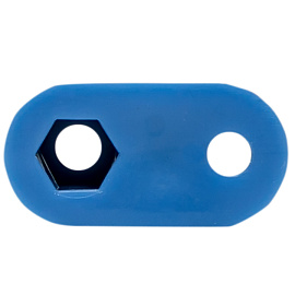 Изолятор угловой "Стойка" синий (ak-1-1) EKF PROxima Изолятор угловой "Стойка" синий (ak-1-1) EKF PROxima