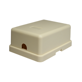 Телефонная розетка 6P4C (RJ-11) 2 порта 10-0306 SUPRLAN Телефонная розетка 6P4C (RJ-11) 2 порта 10-0306 SUPRLAN