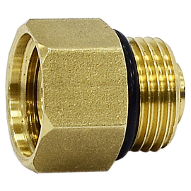 Клапан отсечной для воздухоотводчика латунь ВР/НР 1/2" Aquasfera Клапан отсечной для воздухоотводчика латунь ВР/НР 1/2" Aquasfera