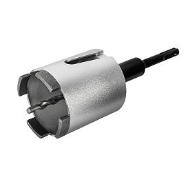 Коронка по бетону алмазная безударная 68 мм SDS-plus (4 сегмента 10мм) серия "Профи" ПРАКТИКА 908-238 Коронка по бетону алмазная безударная 68 мм SDS-plus (4 сегмента 10мм) серия "Профи" ПРАКТИКА 908-238